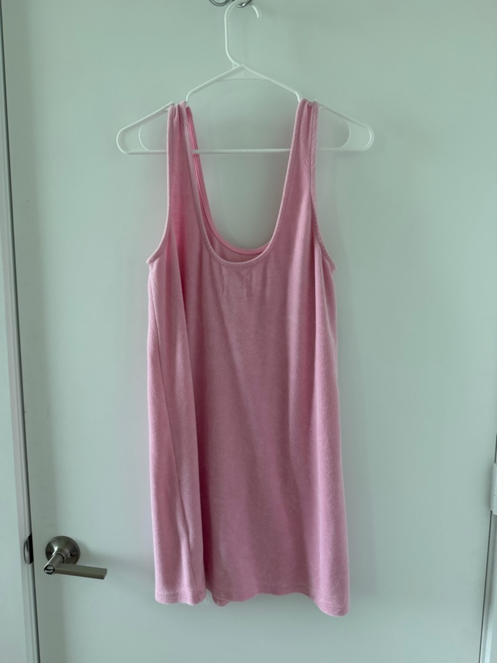 Things Between Terry Cloth Dress // Size Large // Color: Pink / Lightly Used